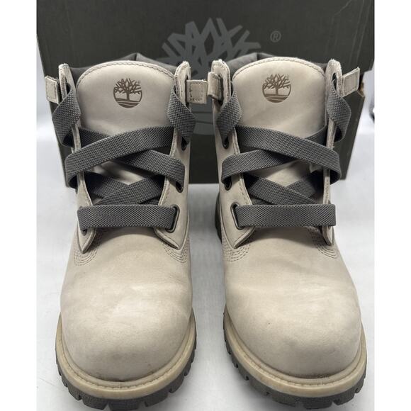 Timberland Convenience WP Boots Light Taupe Women's Size 9 Prima Loft 200g - Picture 2 of 6